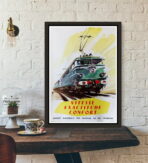cartel vintage sncf