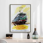 cartel vintage sncf