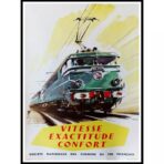 cartel vintage sncf