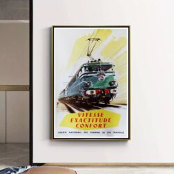 cartel vintage sncf