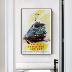 cartel vintage sncf