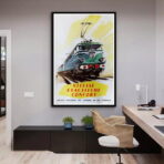 cartel vintage sncf