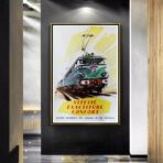 cartel vintage sncf