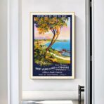 cartel vintage san juan de luz 1