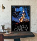 cartel vintage de star wars