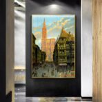 cartel vintage estrasburgo