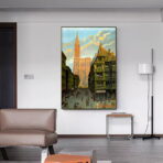cartel vintage estrasburgo