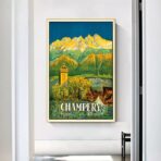 cartel vintage suiza