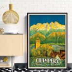 cartel vintage suiza