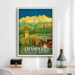 cartel vintage suiza