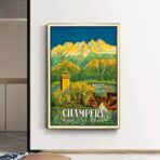 cartel vintage suiza