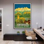 cartel vintage suiza