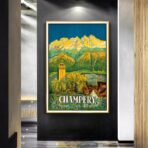 cartel vintage suiza