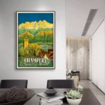 cartel vintage suiza