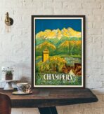 cartel vintage suiza