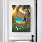 cartel vintage tahiti