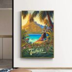 cartel vintage tahiti