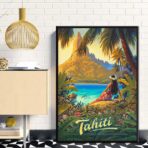 cartel vintage tahiti
