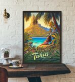 cartel vintage tahiti