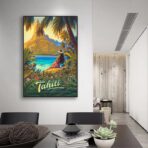 cartel vintage tahiti