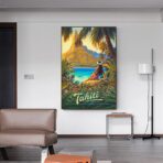 cartel vintage tahiti