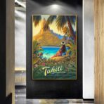 cartel vintage tahiti