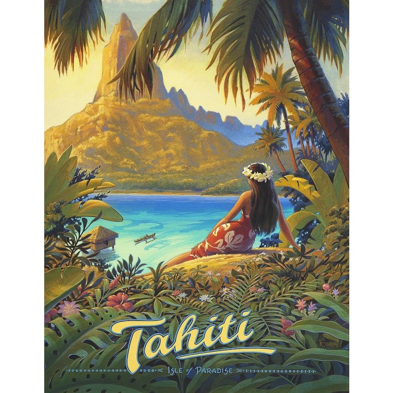 cartel vintage tahiti