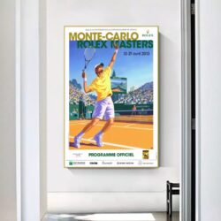 cartel de tenis vintage