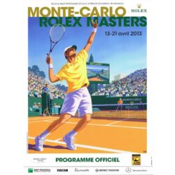 cartel de tenis vintage
