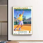 cartel de tenis vintage