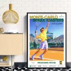 cartel de tenis vintage