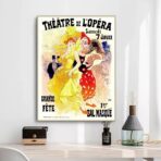 cartel de teatro vintage