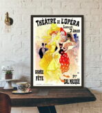 cartel de teatro vintage