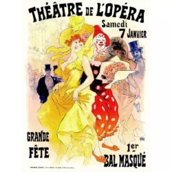 cartel de teatro vintage