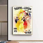 cartel de teatro vintage