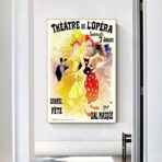 cartel de teatro vintage