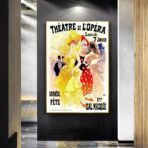 cartel de teatro vintage