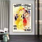 cartel de teatro vintage