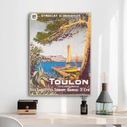 cartel vintage toulon
