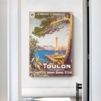 cartel vintage toulon