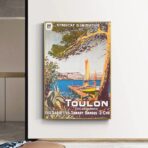 cartel vintage toulon
