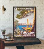 cartel vintage toulon