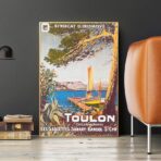 cartel vintage toulon