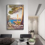 cartel vintage toulon