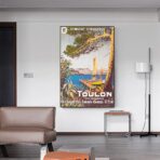 cartel vintage toulon