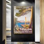 cartel vintage toulon