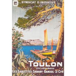 cartel vintage toulon