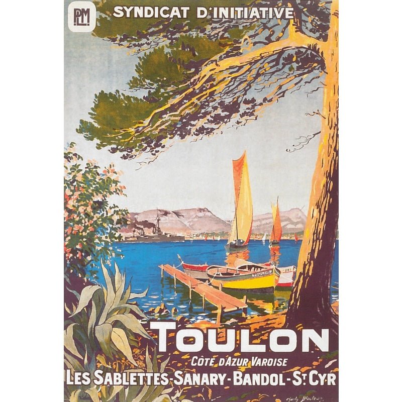cartel vintage toulon cartel vintage toulon