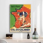 cartel vintage tour de francia