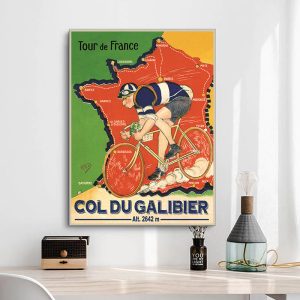 cartel vintage tour de francia